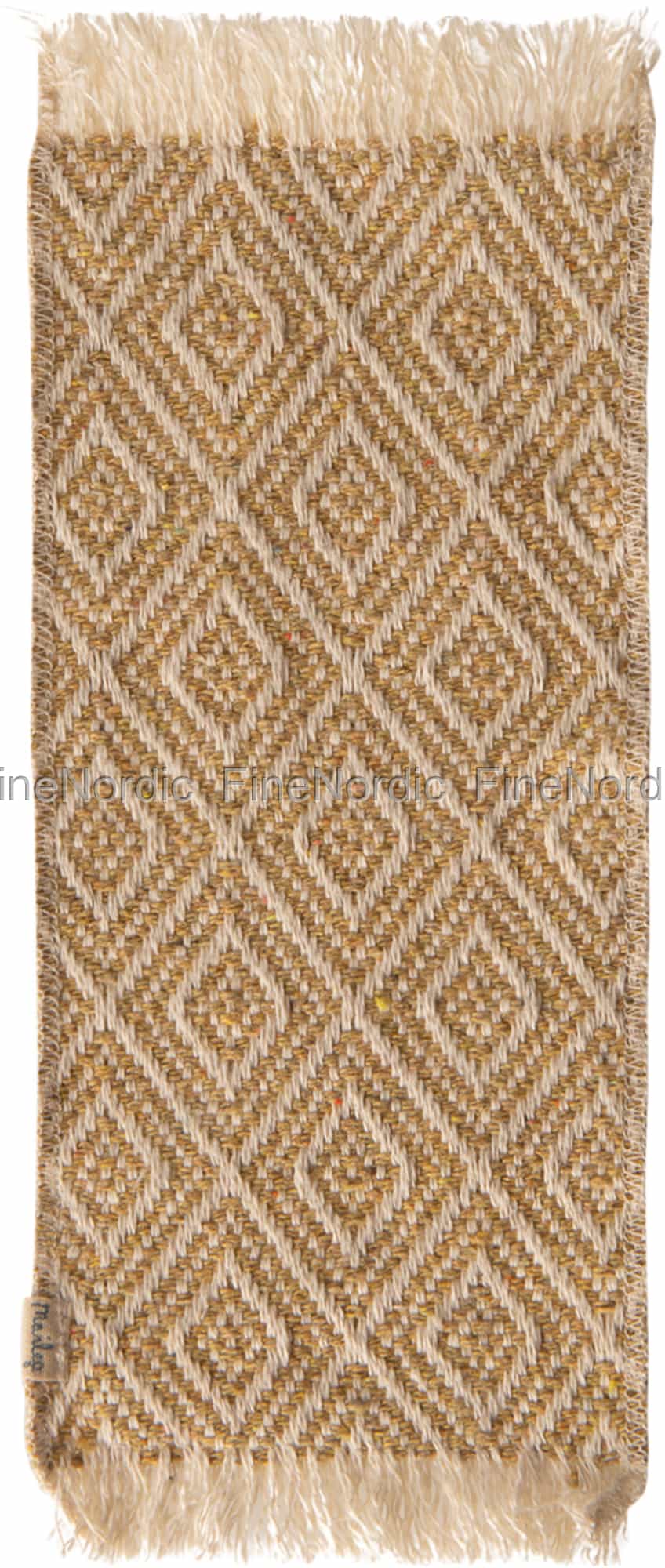 Maileg Kanintillbehor Miniatyr Matta 22 X 9 Cm Mustard