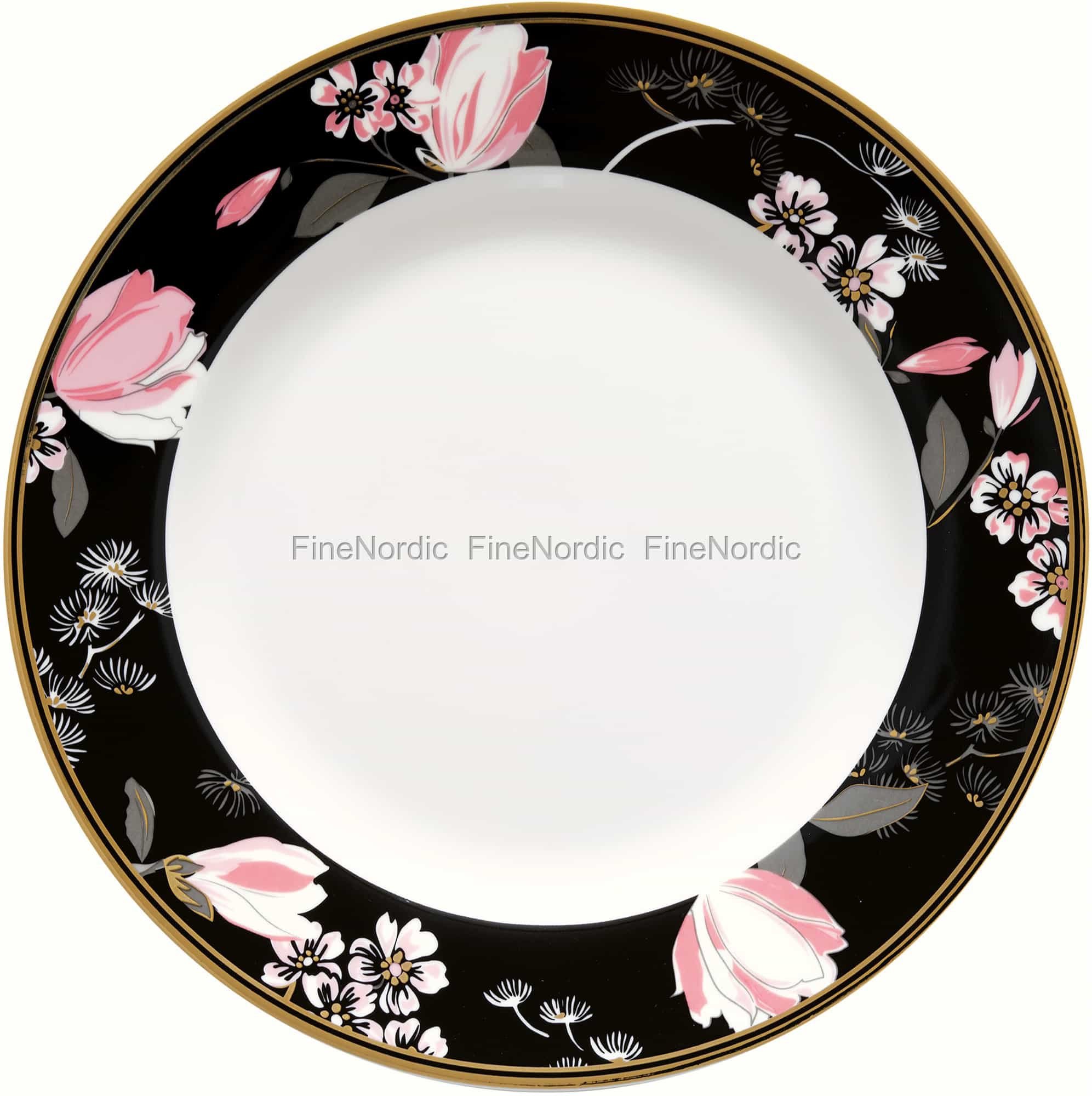 GreenGate GateNoir Tallrik Amelie Black GreenGate GateNoir Tallrik Amelie Black