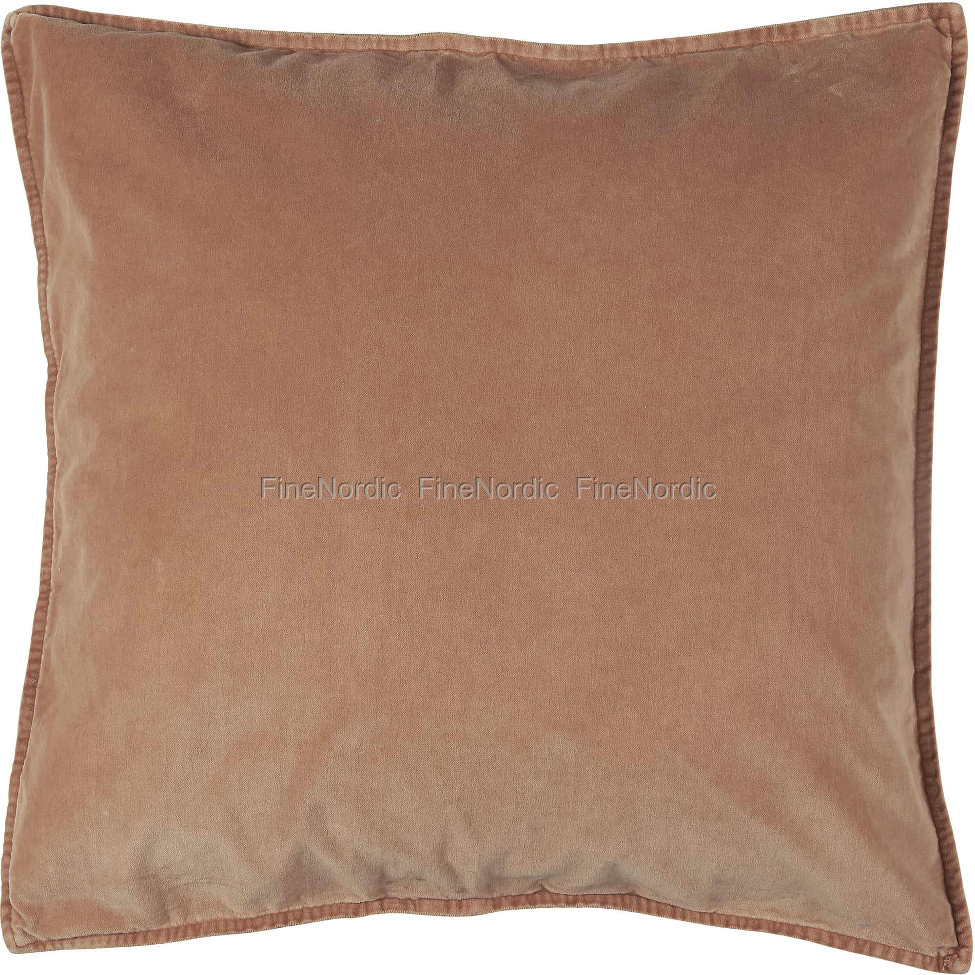 Ib Laursen Kuddfodral Velour Cafe Creme 52 X 52 Cm