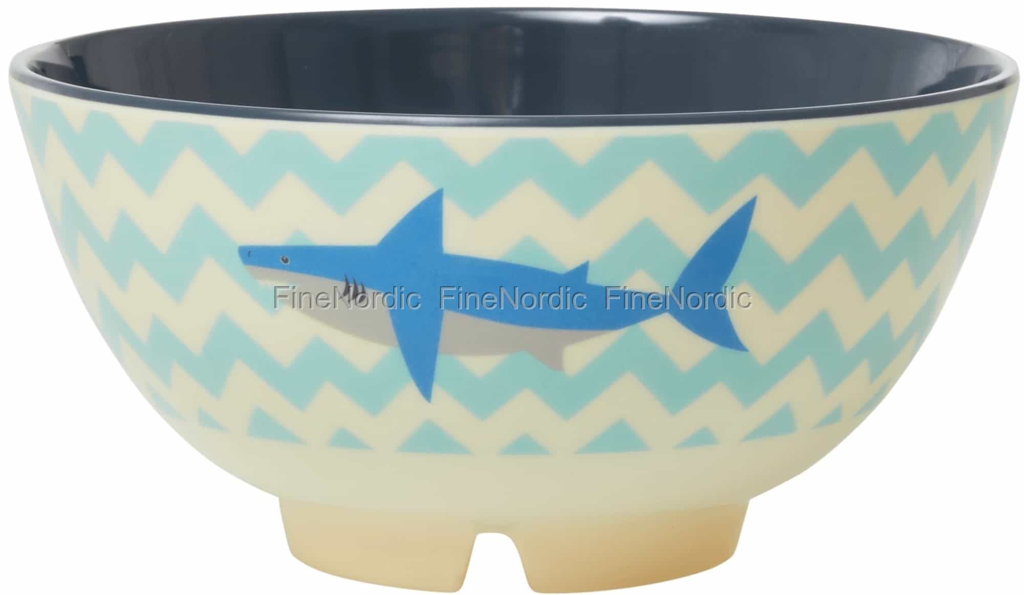 Medium Melamin Becher Mit Shark Print - Vielseitig Für Getränke, Picknick Oder Als Stiftehalter