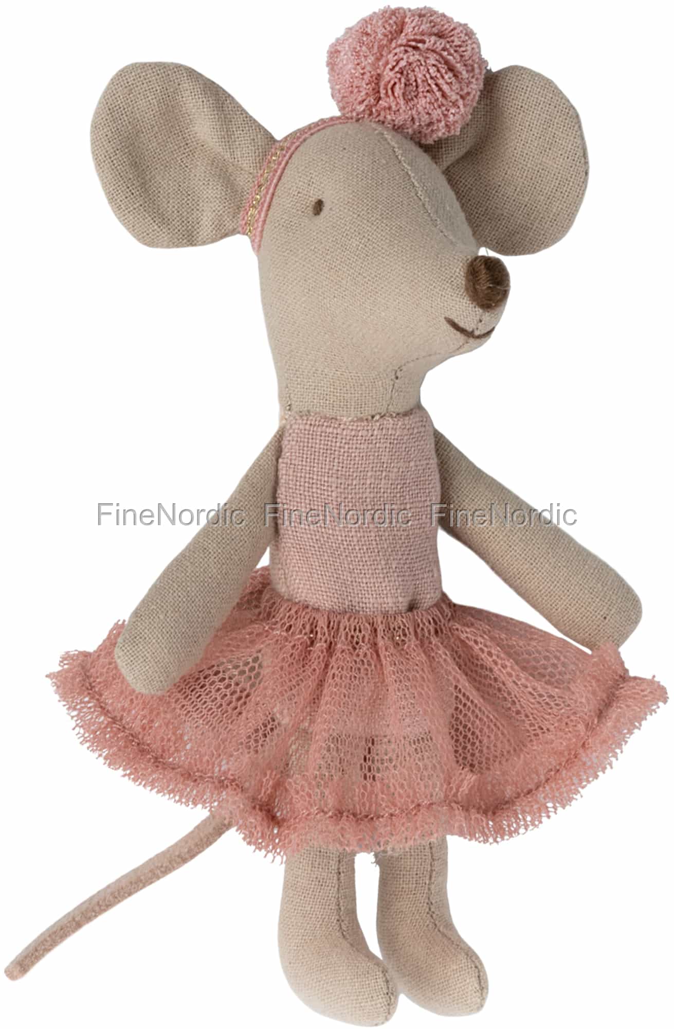 Maileg - Plyskanin, Medium - Vintage Rosa - Medium