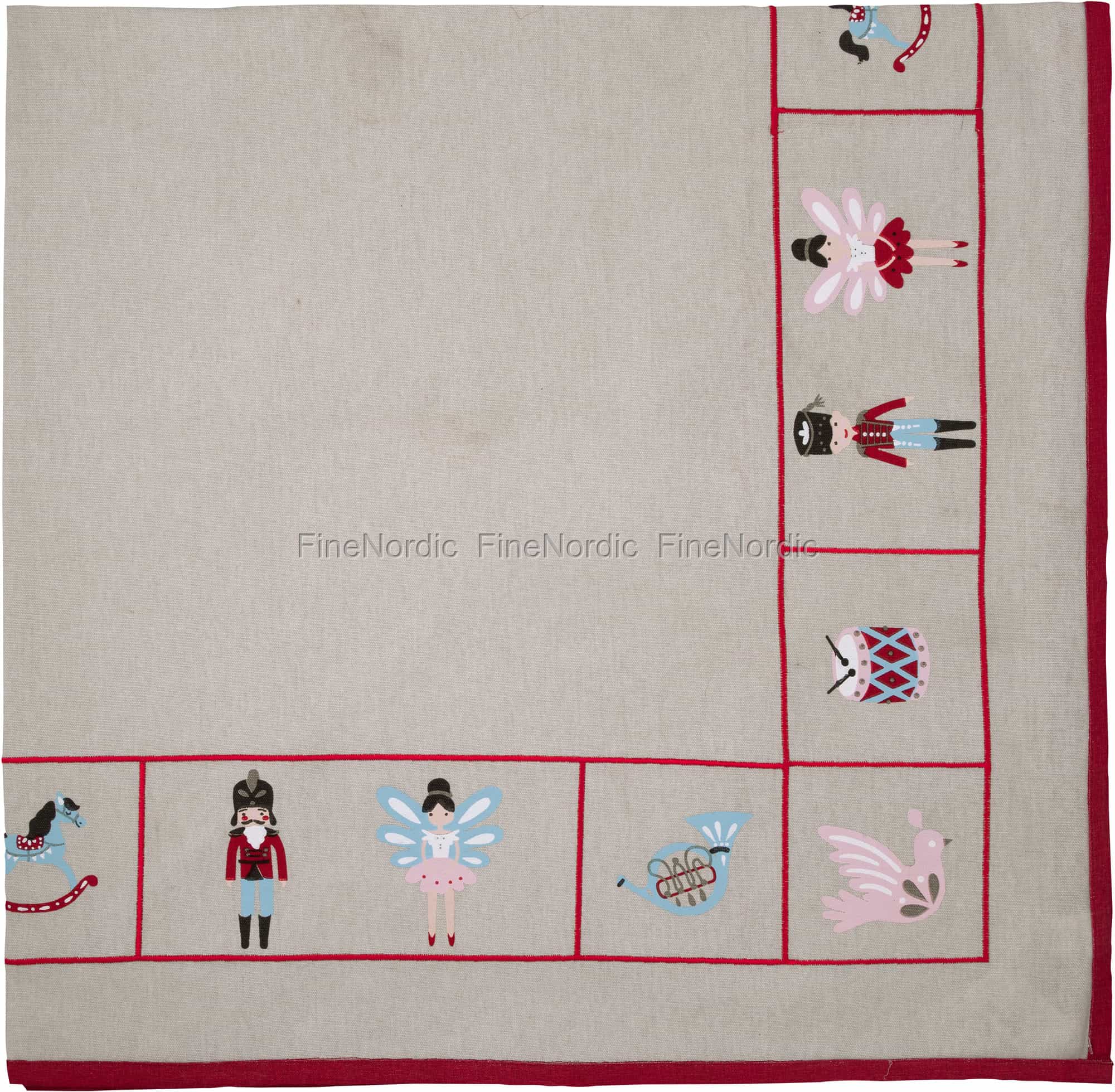 GreenGate Doormat Cindarella Xmas White – Weihnachtliche Fußmatte Mit Design